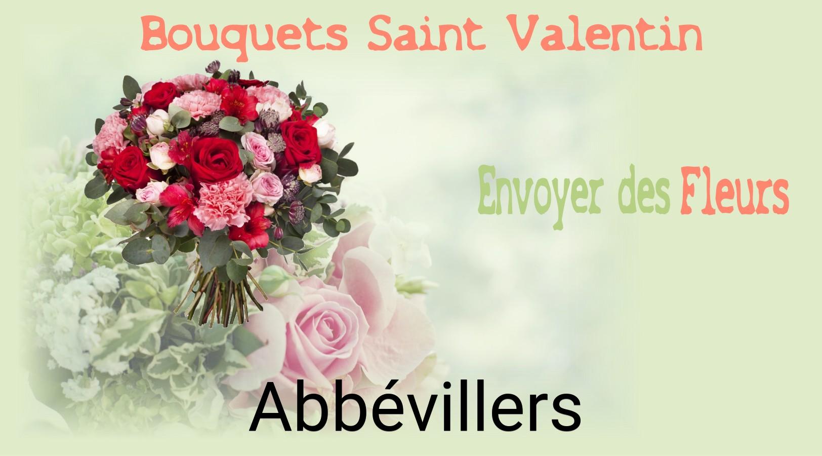 Roses de Saint-Valentin livrées à Abbévillers
